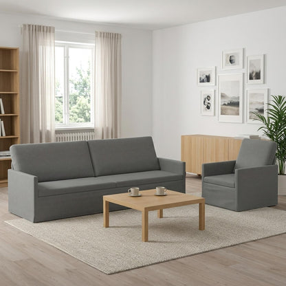 vidaXL Sofa Set 2 pcs Dark Grey Velvet