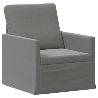 vidaXL Sofa Set 2 pcs Dark Grey Velvet