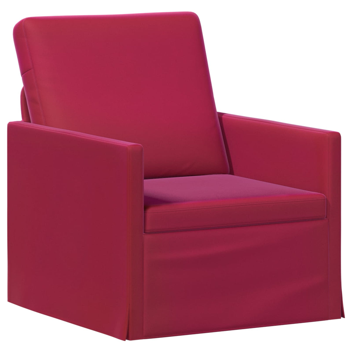 vidaXL Sofa Set 2 pcs Wine Red Velvet