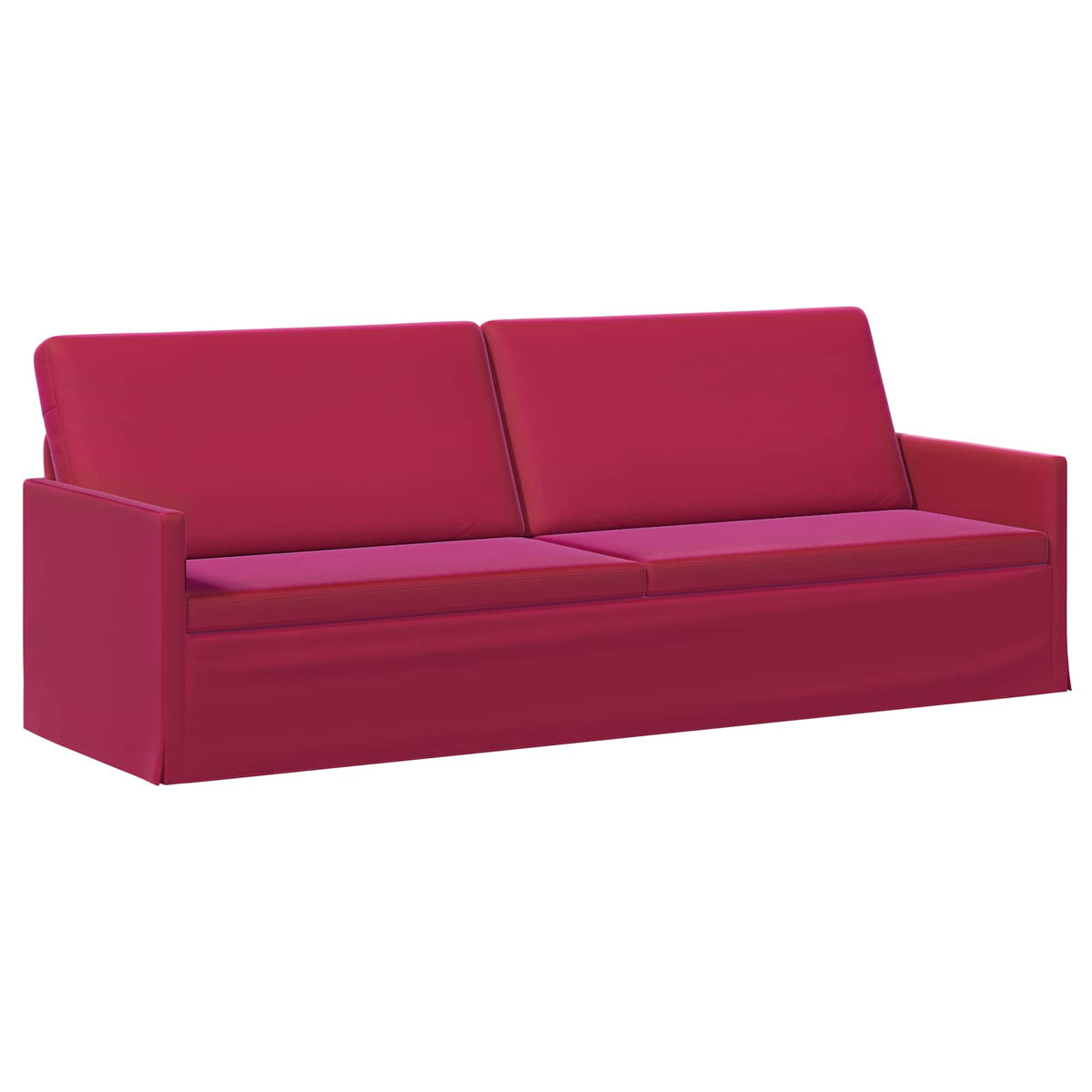 vidaXL Sofa Set 2 pcs Wine Red Velvet