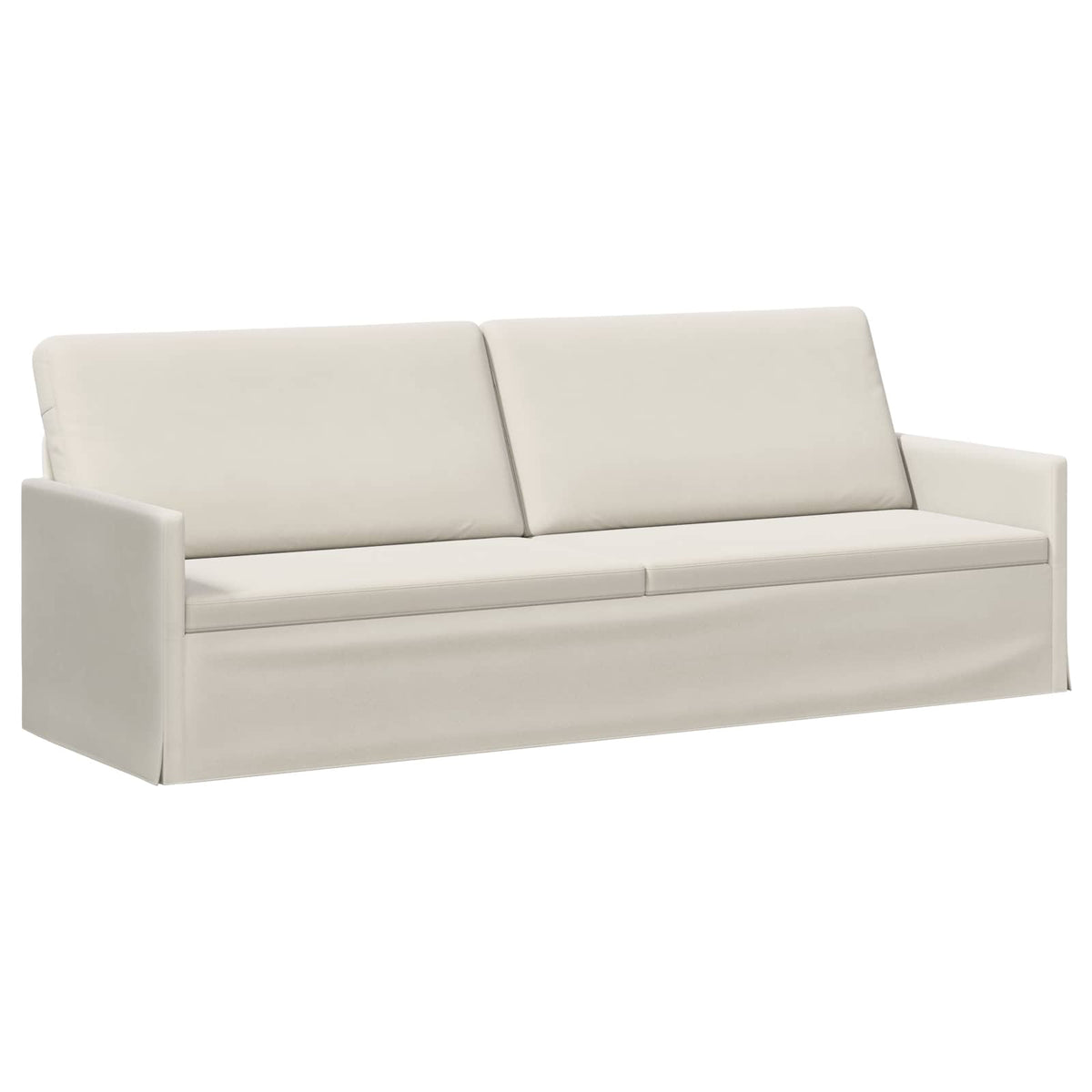vidaXL Sofa Set 2 pcs Cream Velvet