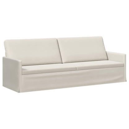 vidaXL Sofa Set 2 pcs Cream Velvet