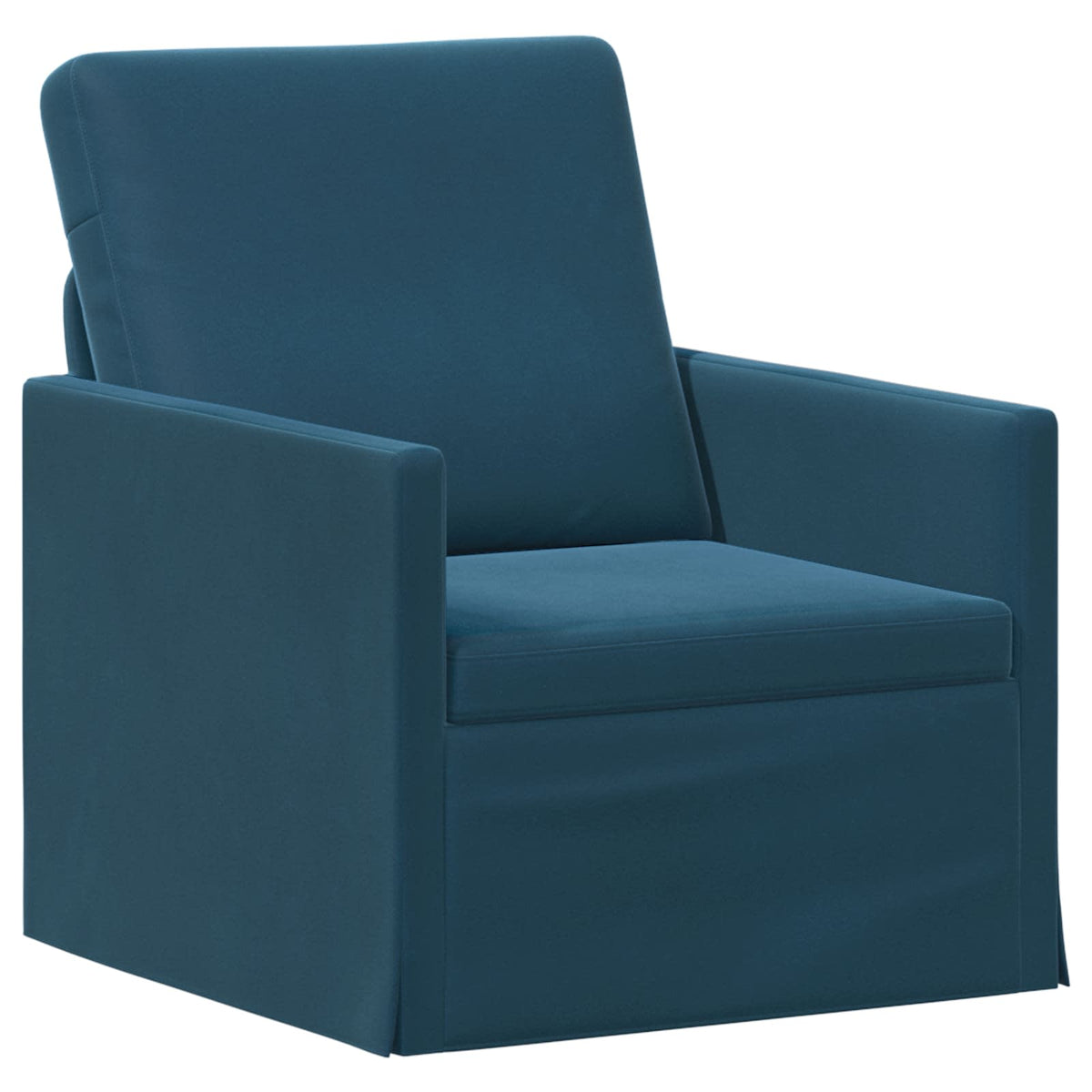 vidaXL Sofa Set 2 pcs Blue Velvet