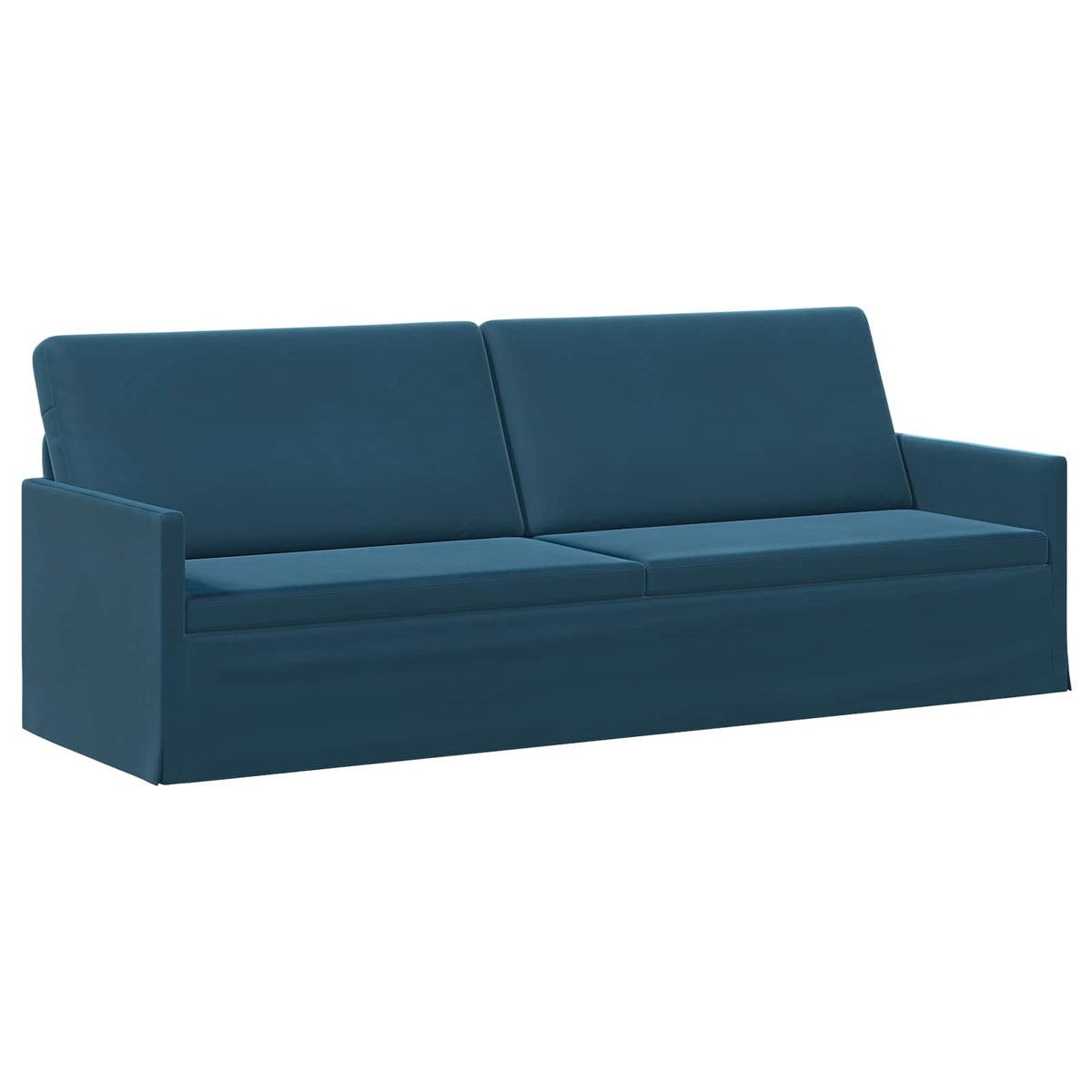 vidaXL Sofa Set 2 pcs Blue Velvet