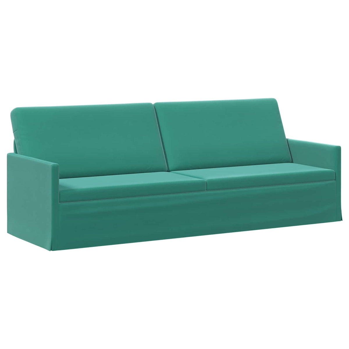 vidaXL Sofa Set 2 pcs Turquoise Velvet