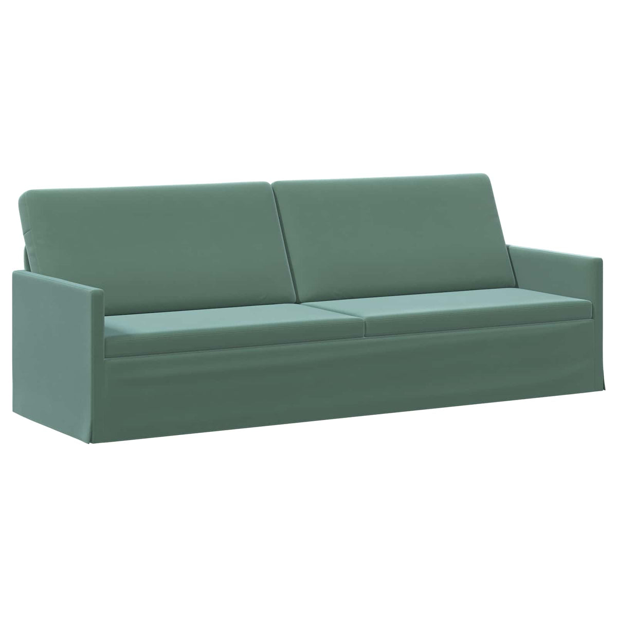 vidaXL Sofa Set 2 pcs Sea Green Velvet