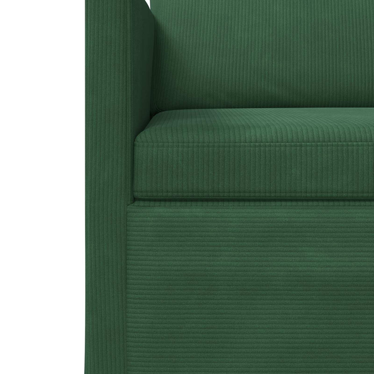 vidaXL Sofa Set 2 pcs Jungle Green Corduroy Fabric