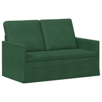 vidaXL Sofa Set 2 pcs Jungle Green Corduroy Fabric