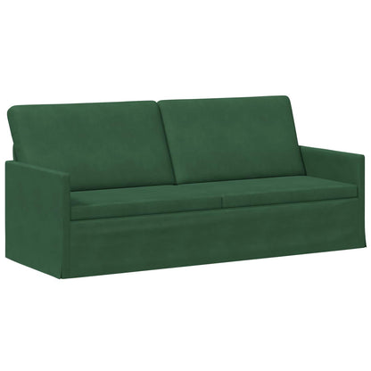 vidaXL Sofa Set 2 pcs Jungle Green Corduroy Fabric