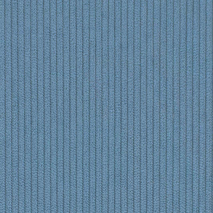 vidaXL Sofa Set 2 pcs Blue Corduroy Fabric