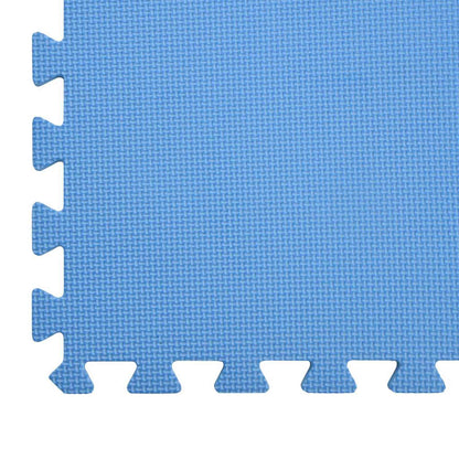 vidaXL Pool Ground Mat 6 pcs Blue 2.16 ㎡ EVA Foam