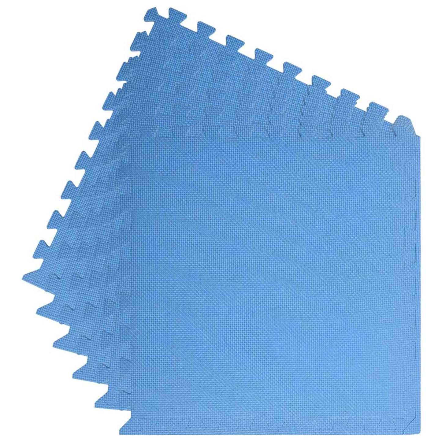 vidaXL Pool Ground Mat 6 pcs Blue 2.16 ㎡ EVA Foam