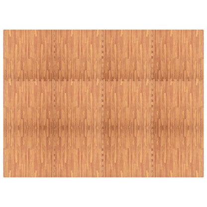 vidaXL Pool Ground Mat 12 pcs Wood 4.32 ㎡ EVA Foam