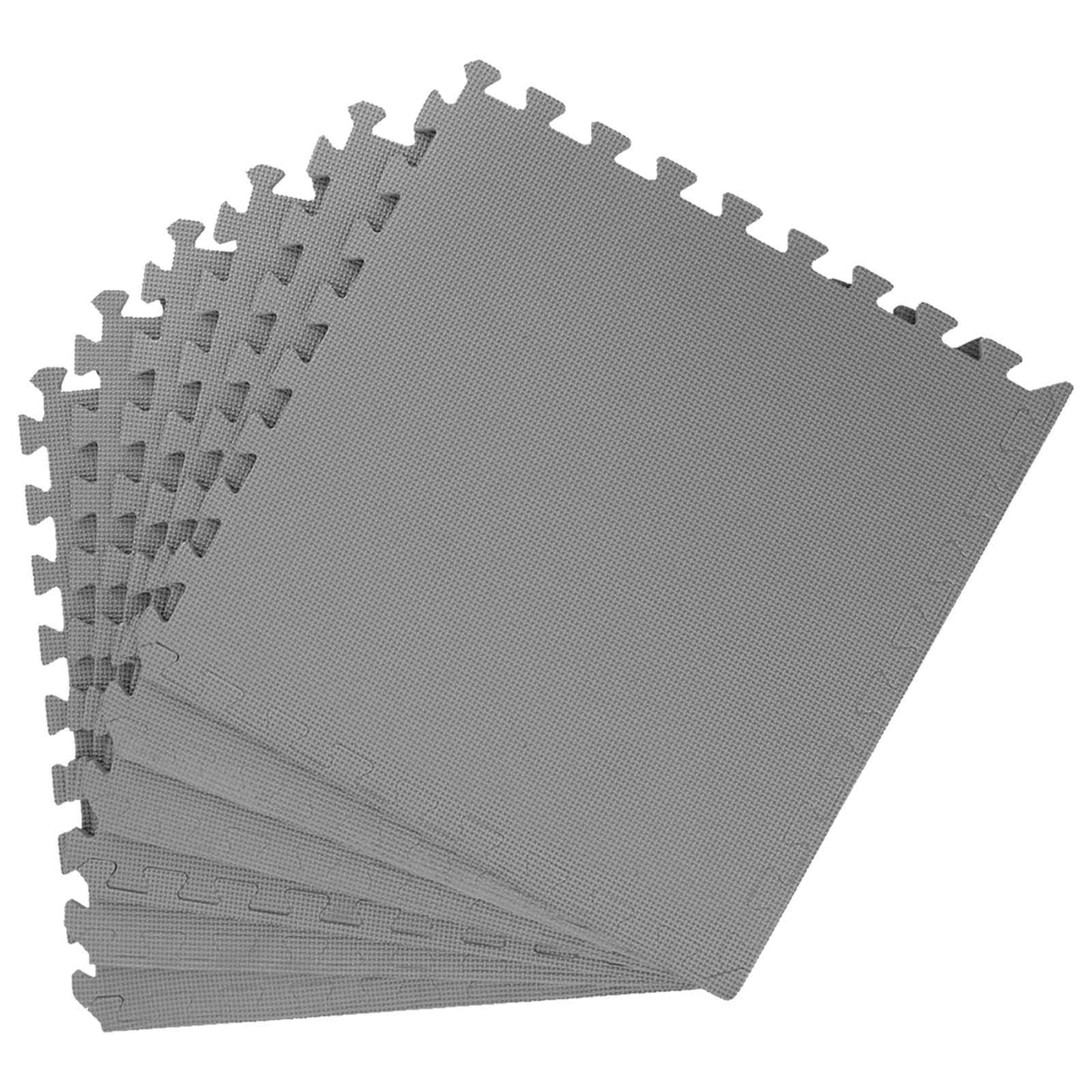vidaXL Pool Ground Mat 24 pcs Grey 8.64 m² EVA Foam