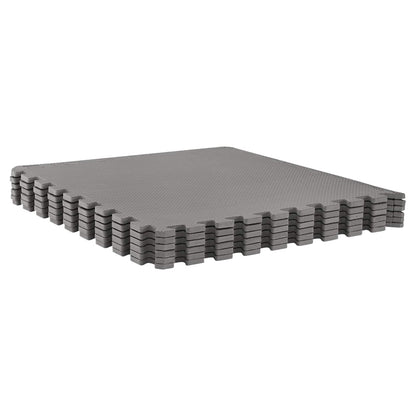 vidaXL Pool Ground Mat 24 pcs Grey 8.64 m² EVA Foam