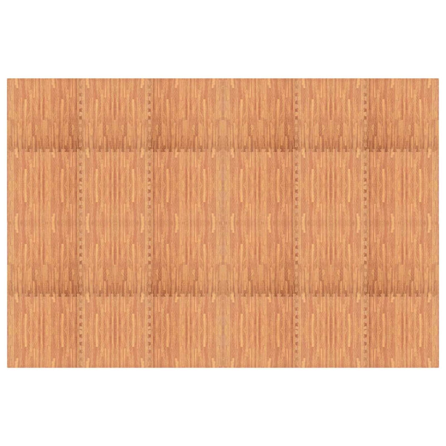 vidaXL Pool Ground Mat 24 pcs Wood 8.64 ㎡ EVA Foam