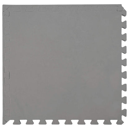 vidaXL Pool Ground Mat 50 pcs Grey 18 m² EVA Foam