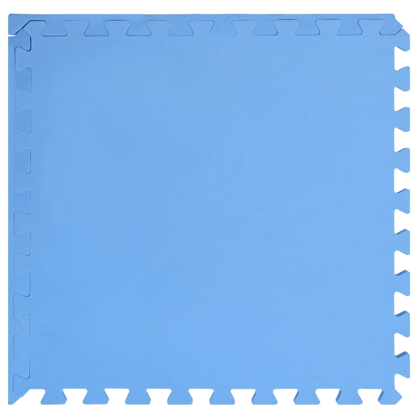 vidaXL Pool Ground Mat 12 pcs Blue 4.32 m² EVA Foam