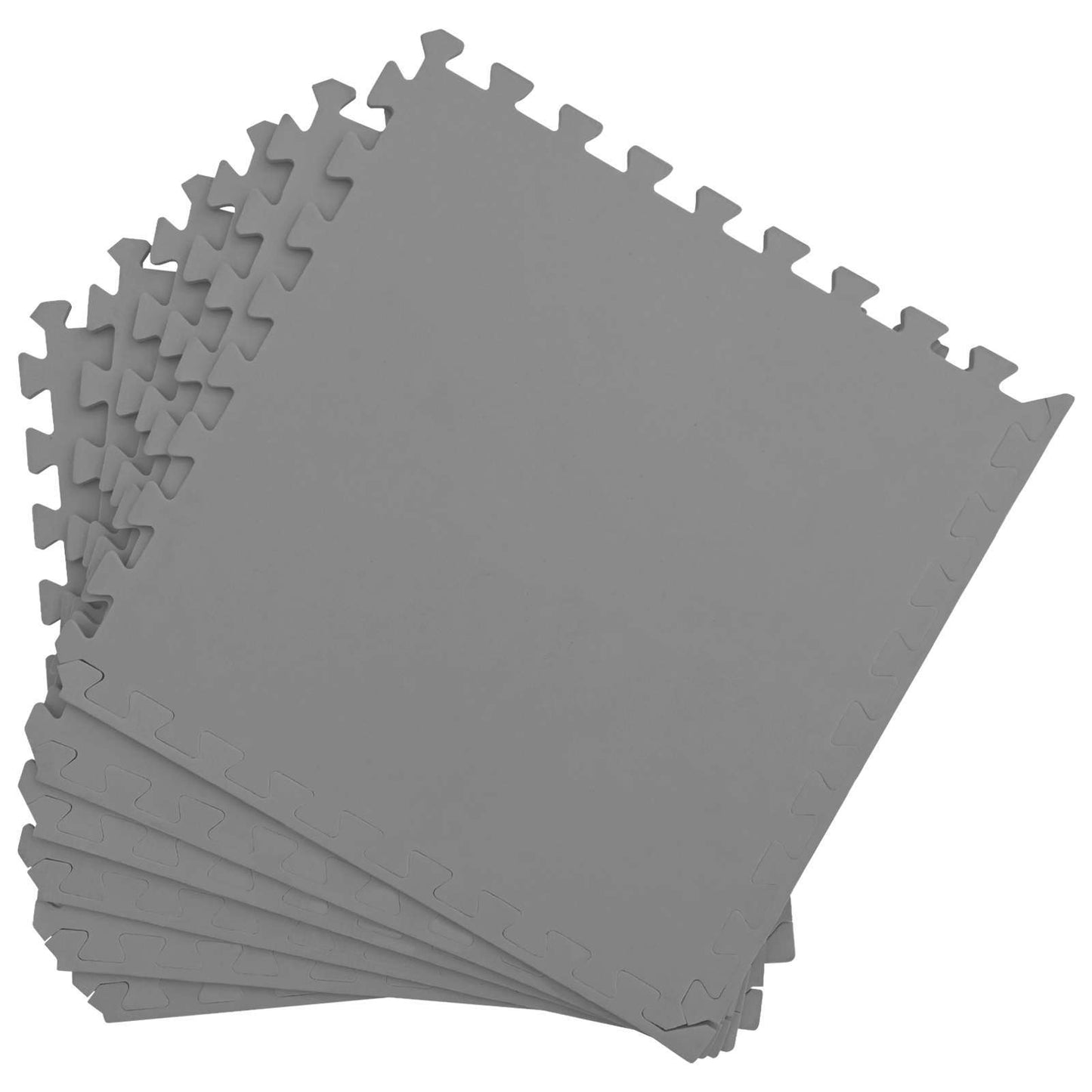 vidaXL Pool Ground Mat 24 pcs Grey 8.64 m² EVA Foam