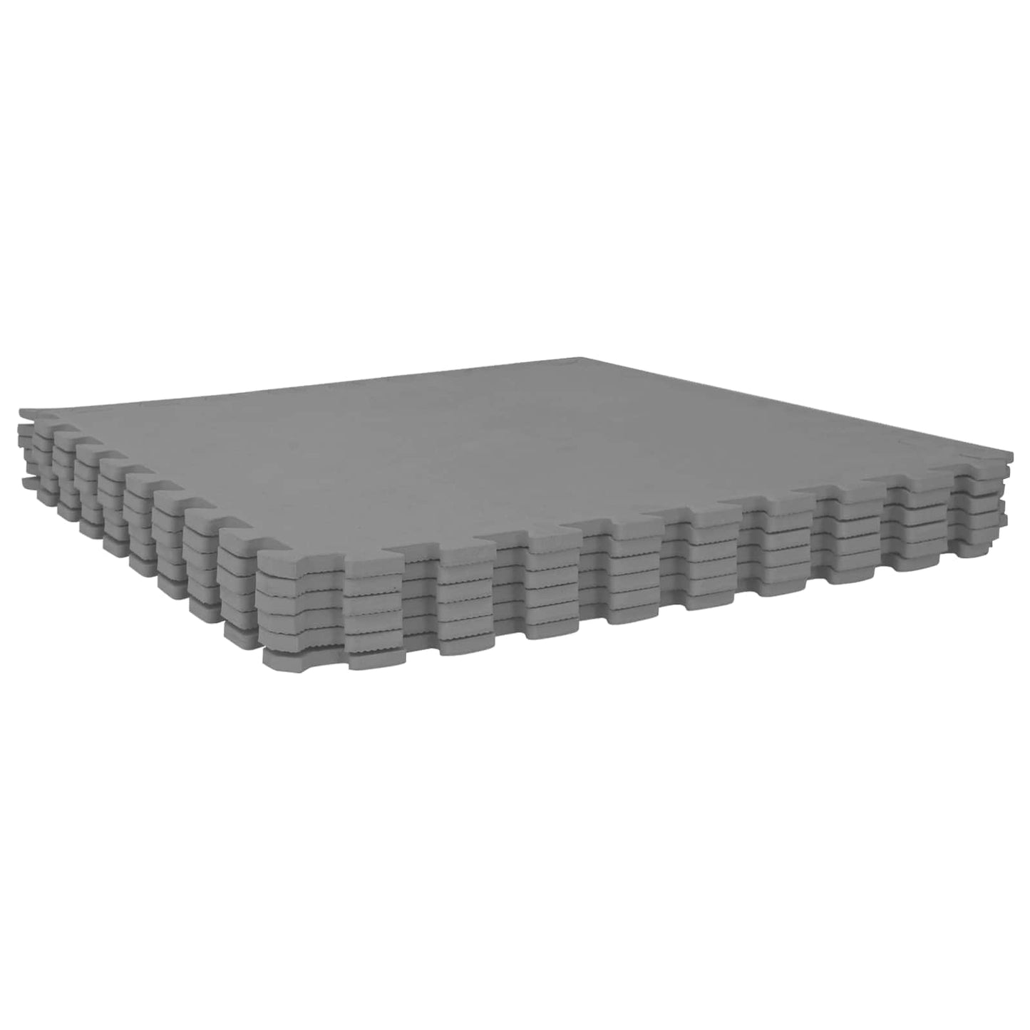 vidaXL Pool Ground Mat 24 pcs Grey 8.64 m² EVA Foam