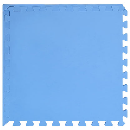 vidaXL Pool Ground Mat 24 pcs Blue 8.64 m² EVA Foam