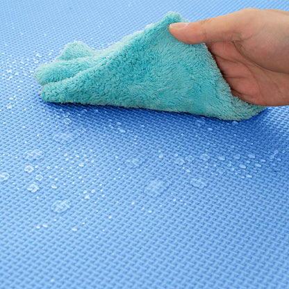 vidaXL Pool Ground Mat 12 pcs Blue 4.32 m² EVA Foam