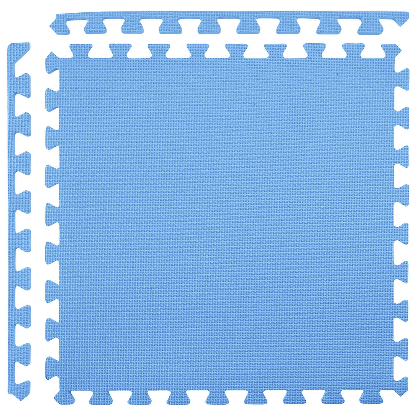 vidaXL Pool Ground Mat 12 pcs Blue 4.32 m² EVA Foam