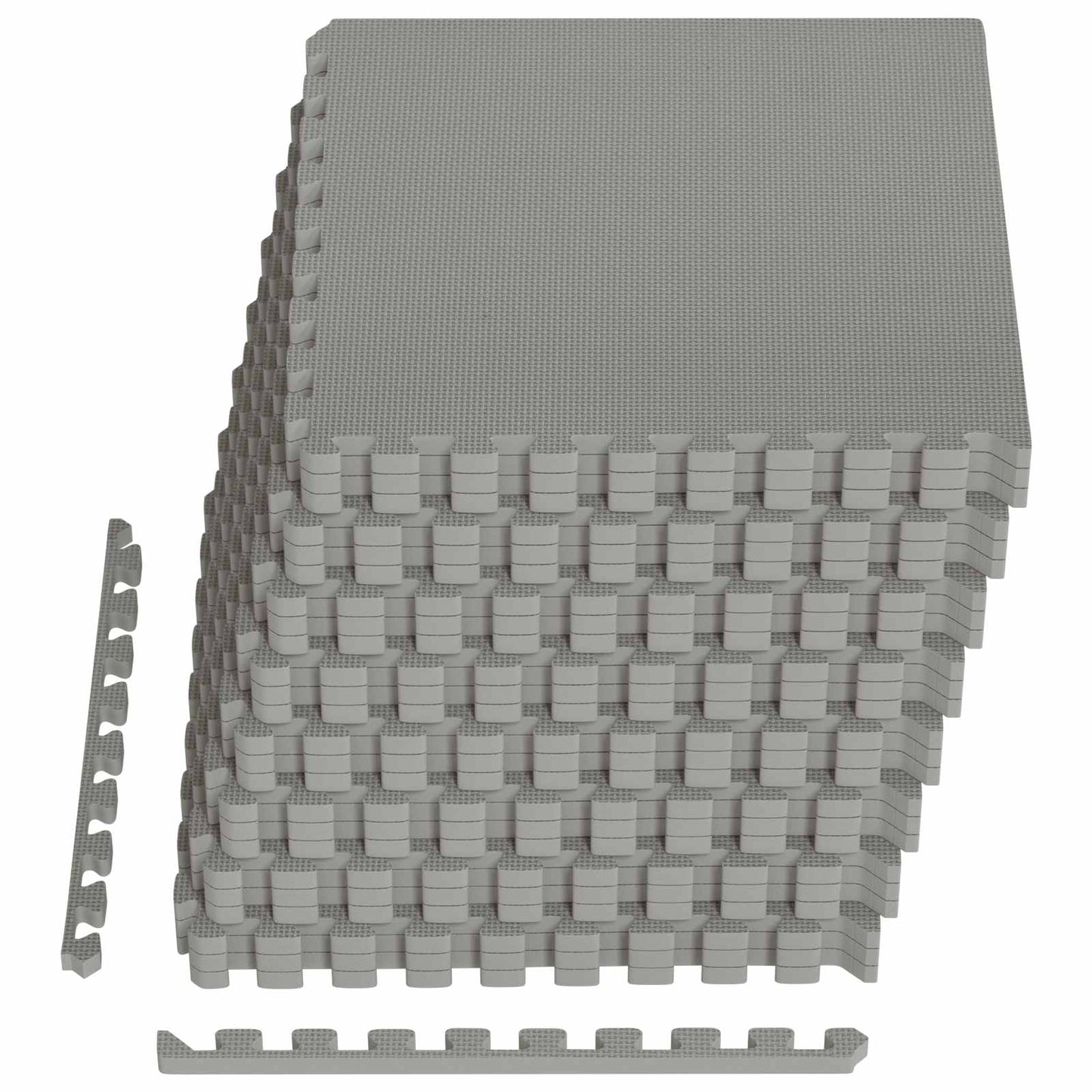 vidaXL Pool Ground Mat 24 pcs Grey 8.64 m² EVA Foam