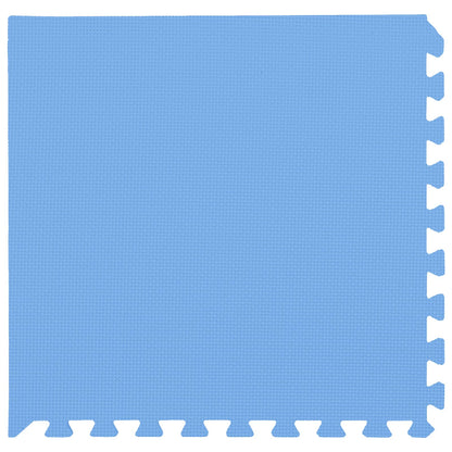 vidaXL Pool Ground Mat 24 pcs Blue 8.64 m² EVA Foam