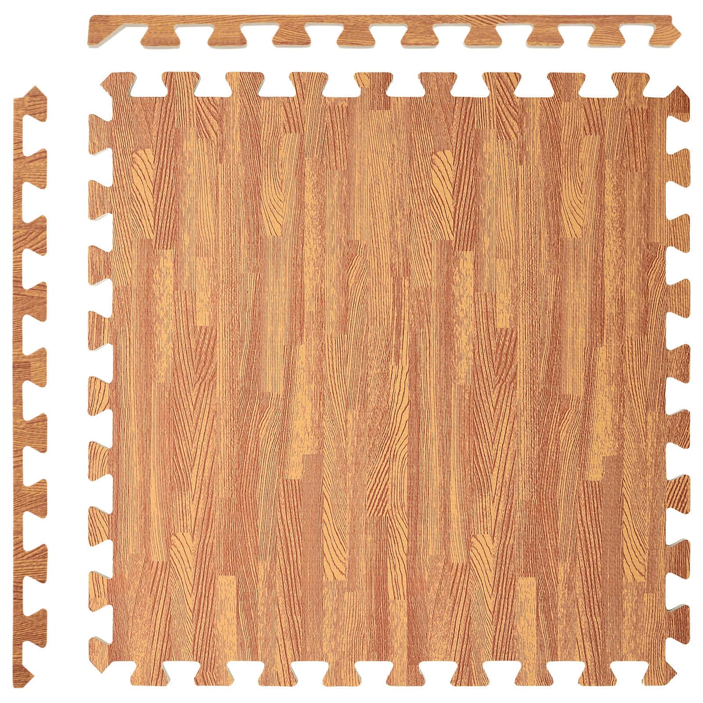vidaXL Pool Ground Mat 24 pcs Wood 8.64 m² EVA Foam