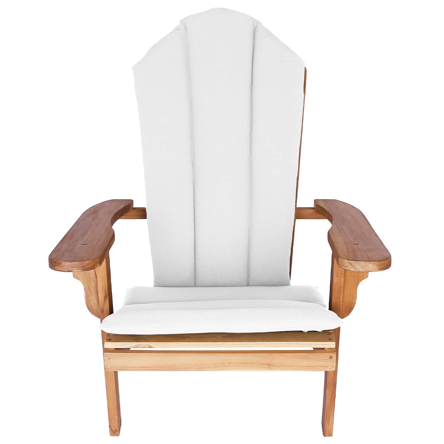 vidaXL Garden Adirondack Chair Natural Solid Teak Wood