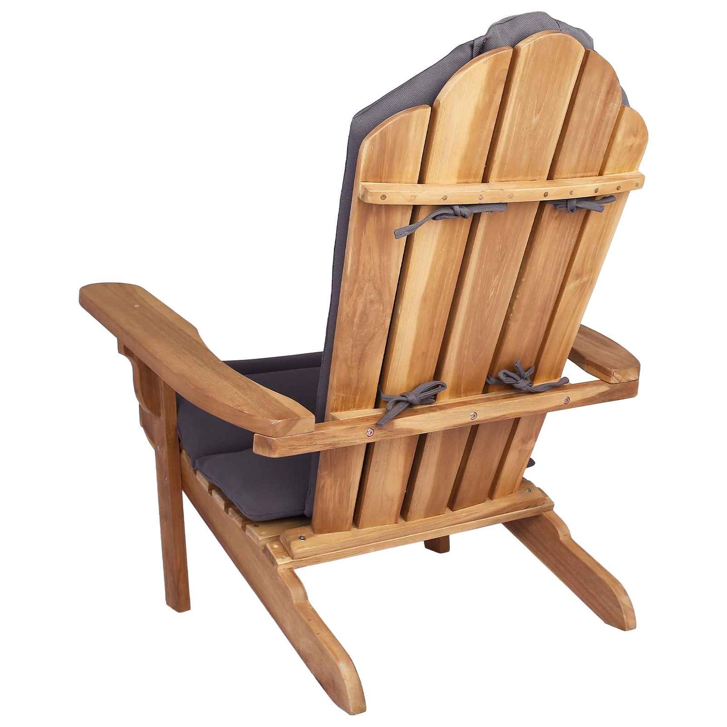 vidaXL Garden Adirondack Chair Natural Solid Teak Wood