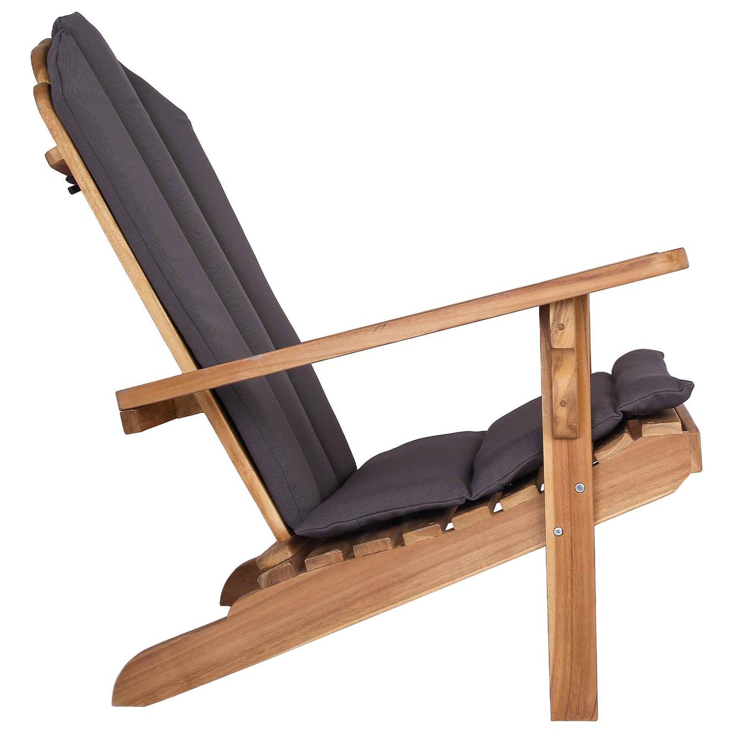 vidaXL Garden Adirondack Chair Natural Solid Teak Wood