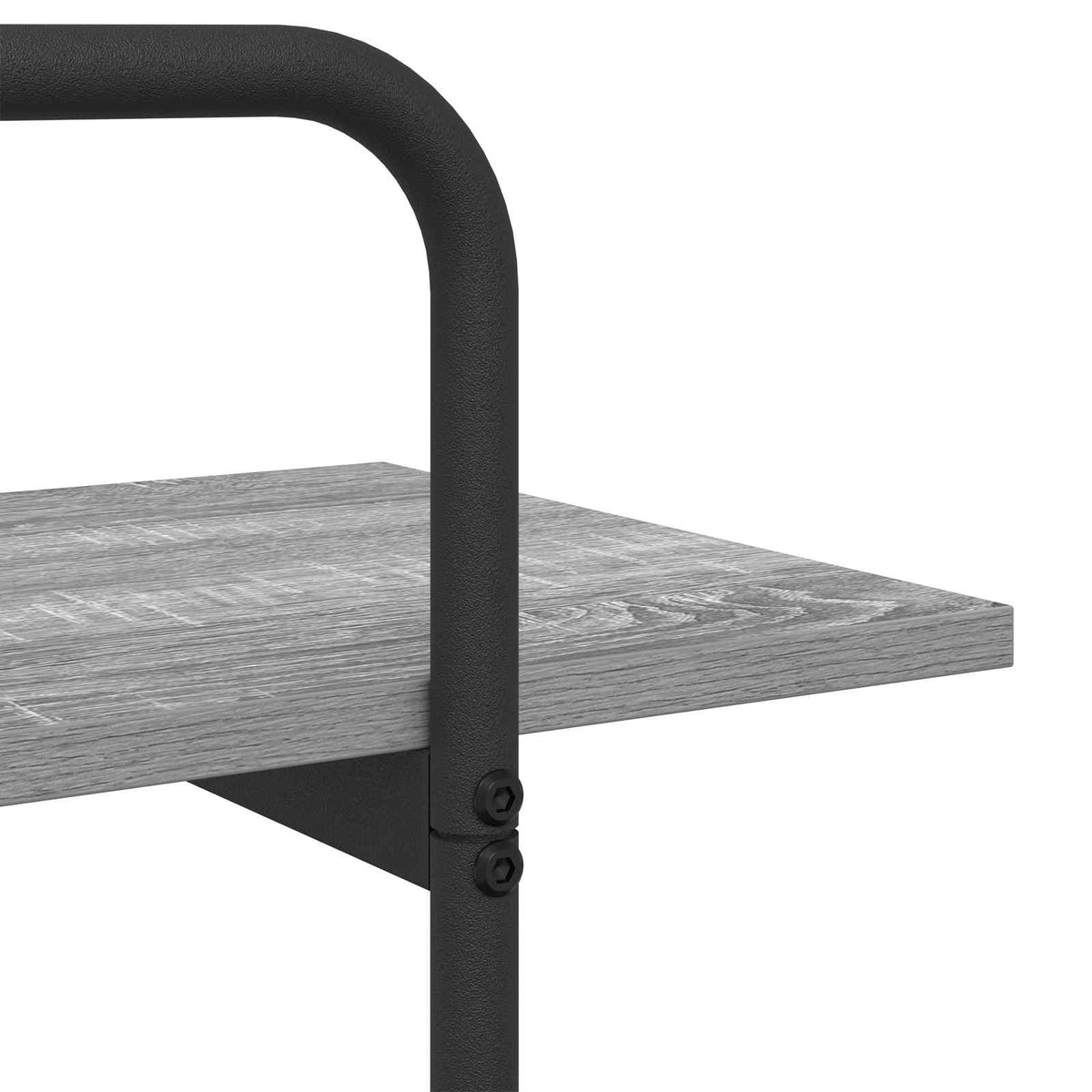 vidaXL Bookshelf 3-Tier 100 x 35 x 105 cm PB Grey Sonoma