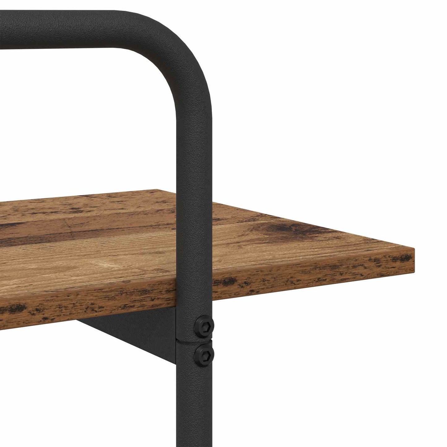 vidaXL Bookshelf 2-Tier 100 x 35 x 70 cm PB Oak Wood