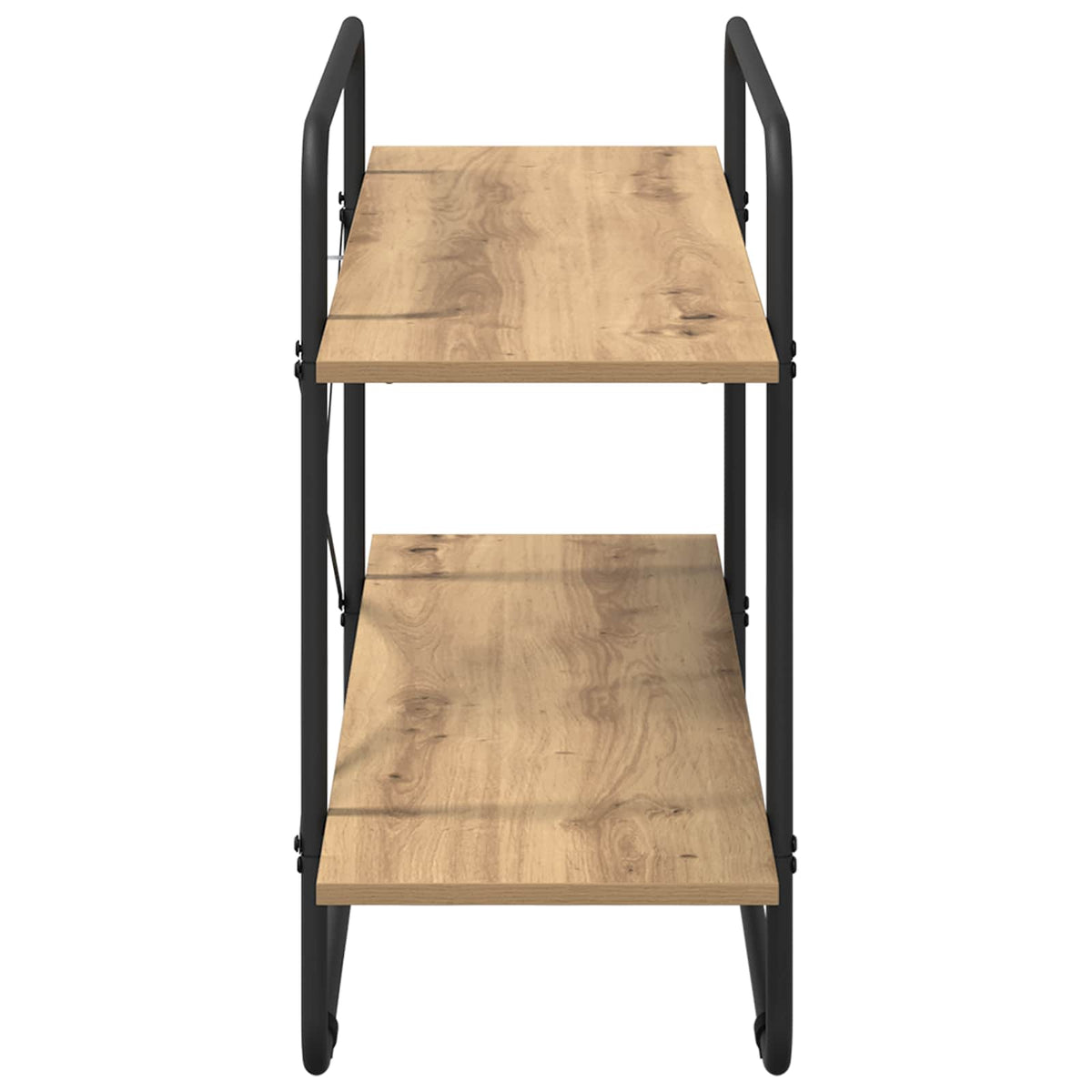vidaXL Bookshelf 2-Tier 100 x 35 x 70 cm PB Artisan Oak