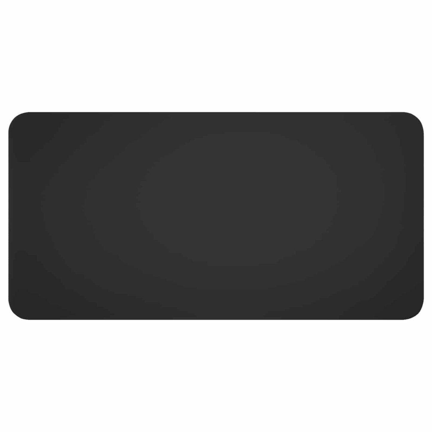 vidaXL Dining Table 100 x 50 x 75 cm Engineered Wood Black Rectangular