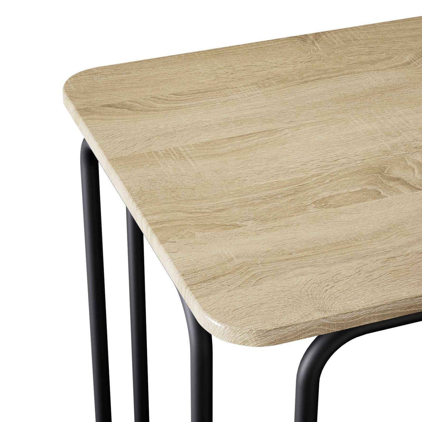 vidaXL Dining Table 100 x 50 x 75 cm Engineered Wood Sonoma Oak