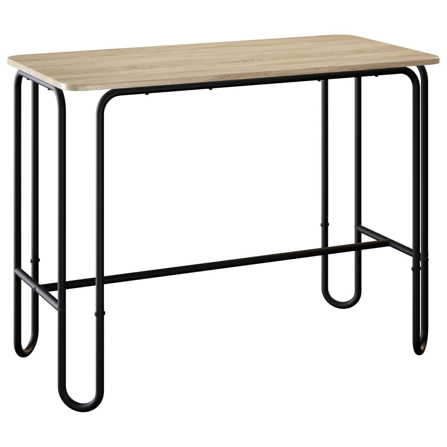 vidaXL Dining Table 100 x 50 x 75 cm Engineered Wood Sonoma Oak