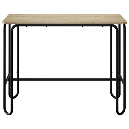 vidaXL Dining Table 100 x 50 x 75 cm Engineered Wood Sonoma Oak