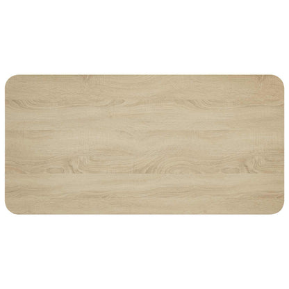 vidaXL Dining Table 100 x 50 x 75 cm Engineered Wood Sonoma Oak