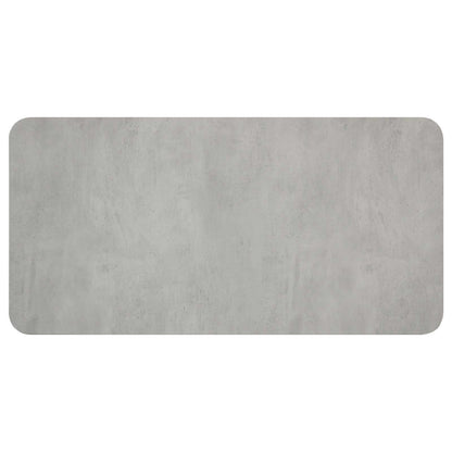 vidaXL Dining Table 100 x 50 x 75 cm Engineered Wood Concrete Grey