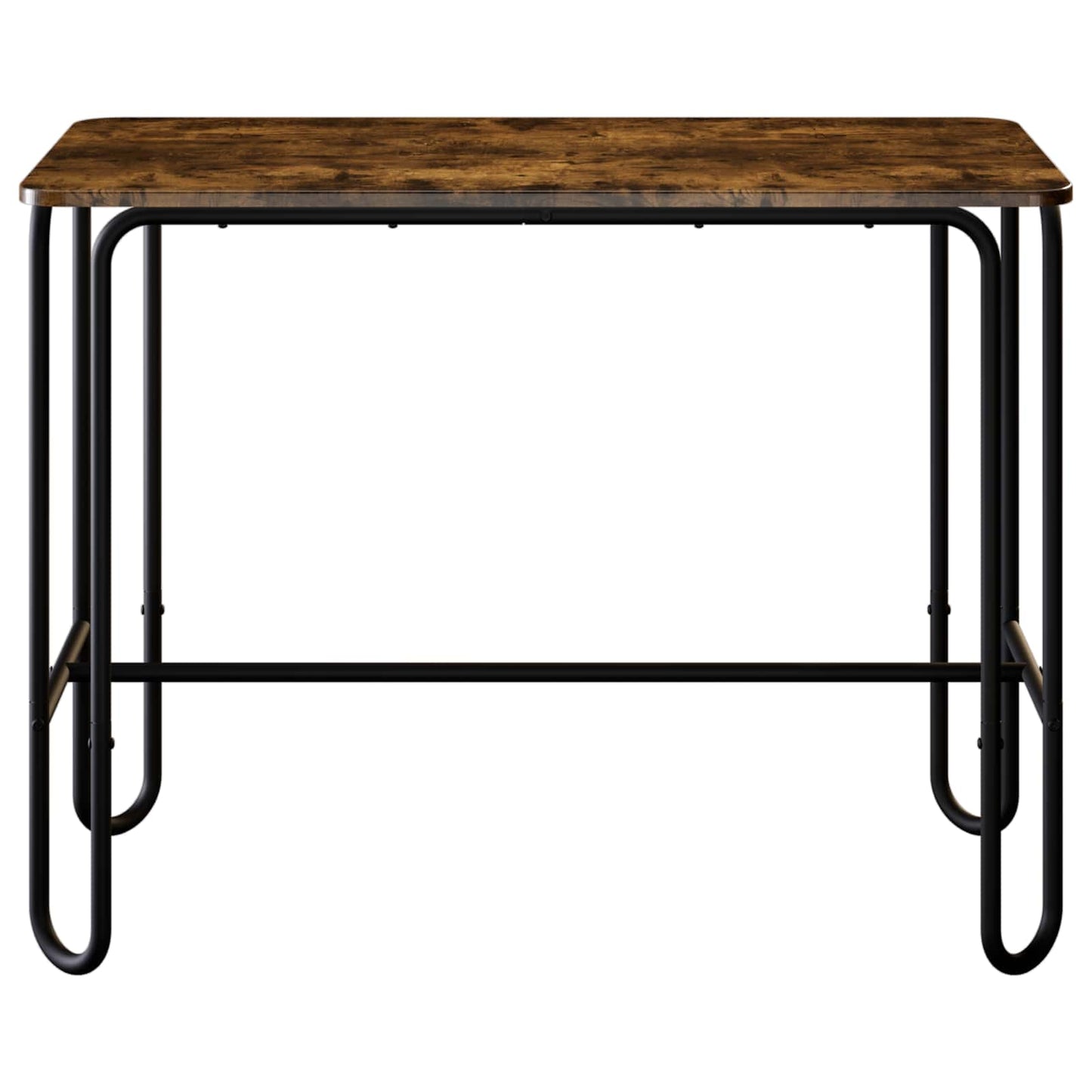 vidaXL Dining Table 100 x 50 x 75 cm Engineered Wood Smoked Oak