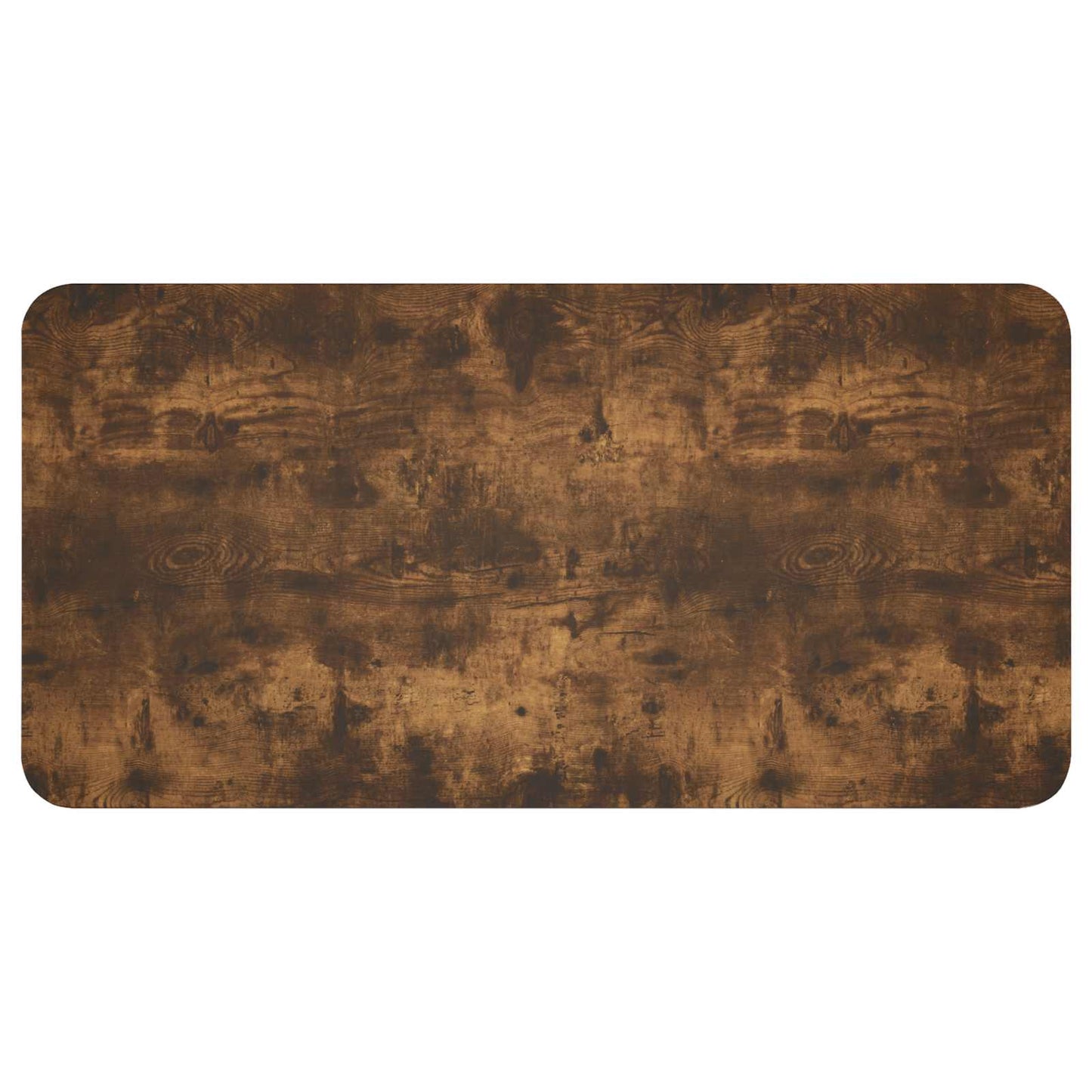vidaXL Dining Table 100 x 50 x 75 cm Engineered Wood Smoked Oak