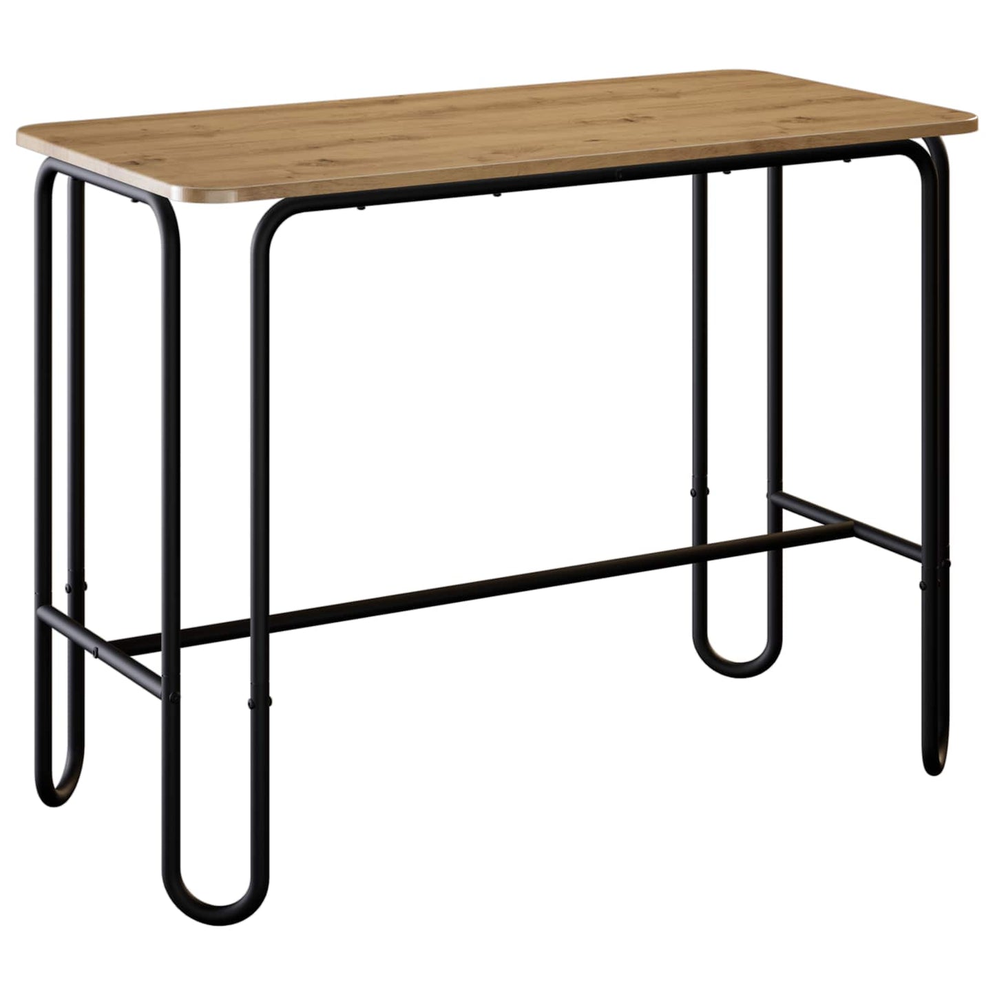 vidaXL Dining Table 100 x 50 x 75 cm Engineered Wood Artisan Oak