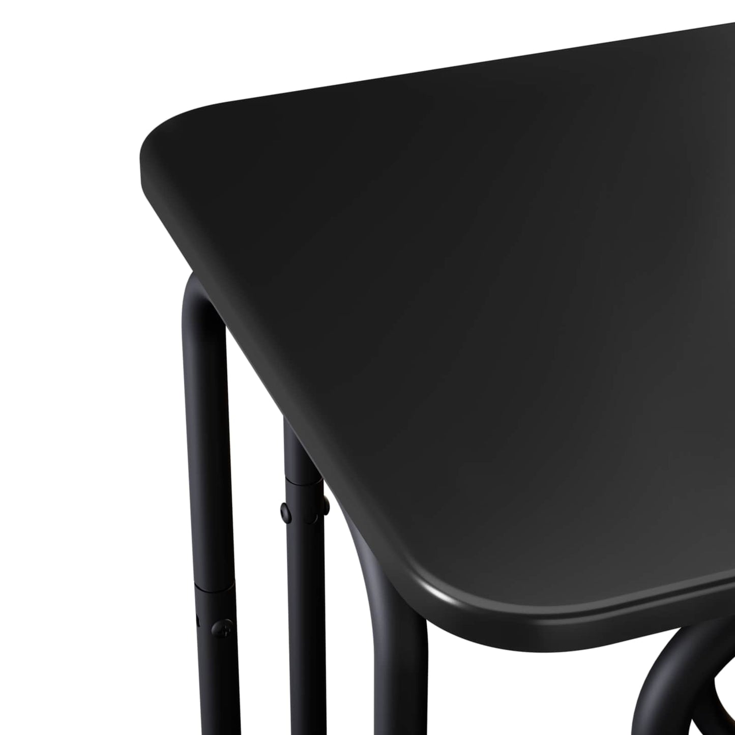 vidaXL Coffee Table Black 40 x 40 x 45 cm Engineered Wood