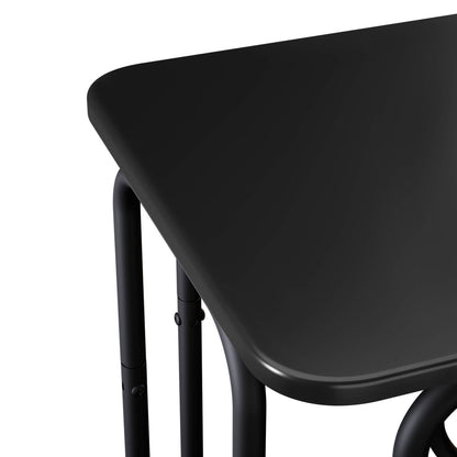 vidaXL Coffee Table Black 40 x 40 x 45 cm Engineered Wood