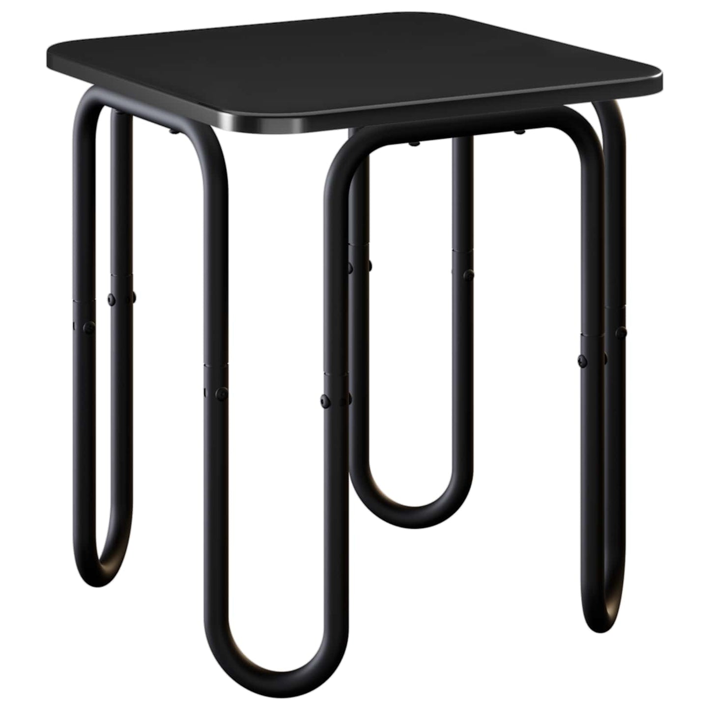 vidaXL Coffee Table Black 40 x 40 x 45 cm Engineered Wood