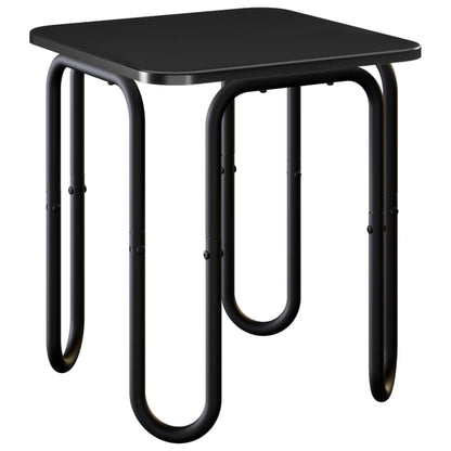 vidaXL Coffee Table Black 40 x 40 x 45 cm Engineered Wood