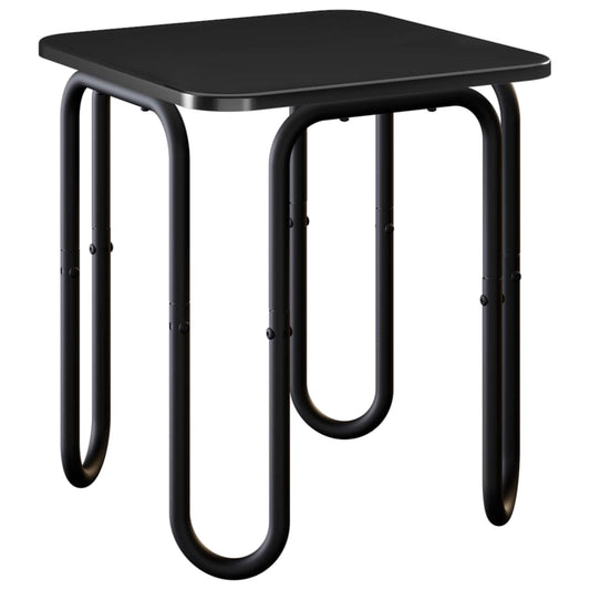 vidaXL Coffee Table Black 40 x 40 x 45 cm Engineered Wood